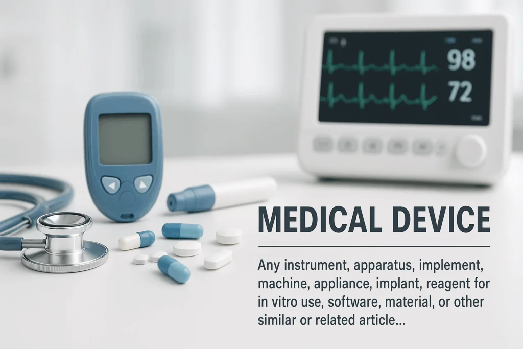 A Medical Device as defined by EU Market regulations.