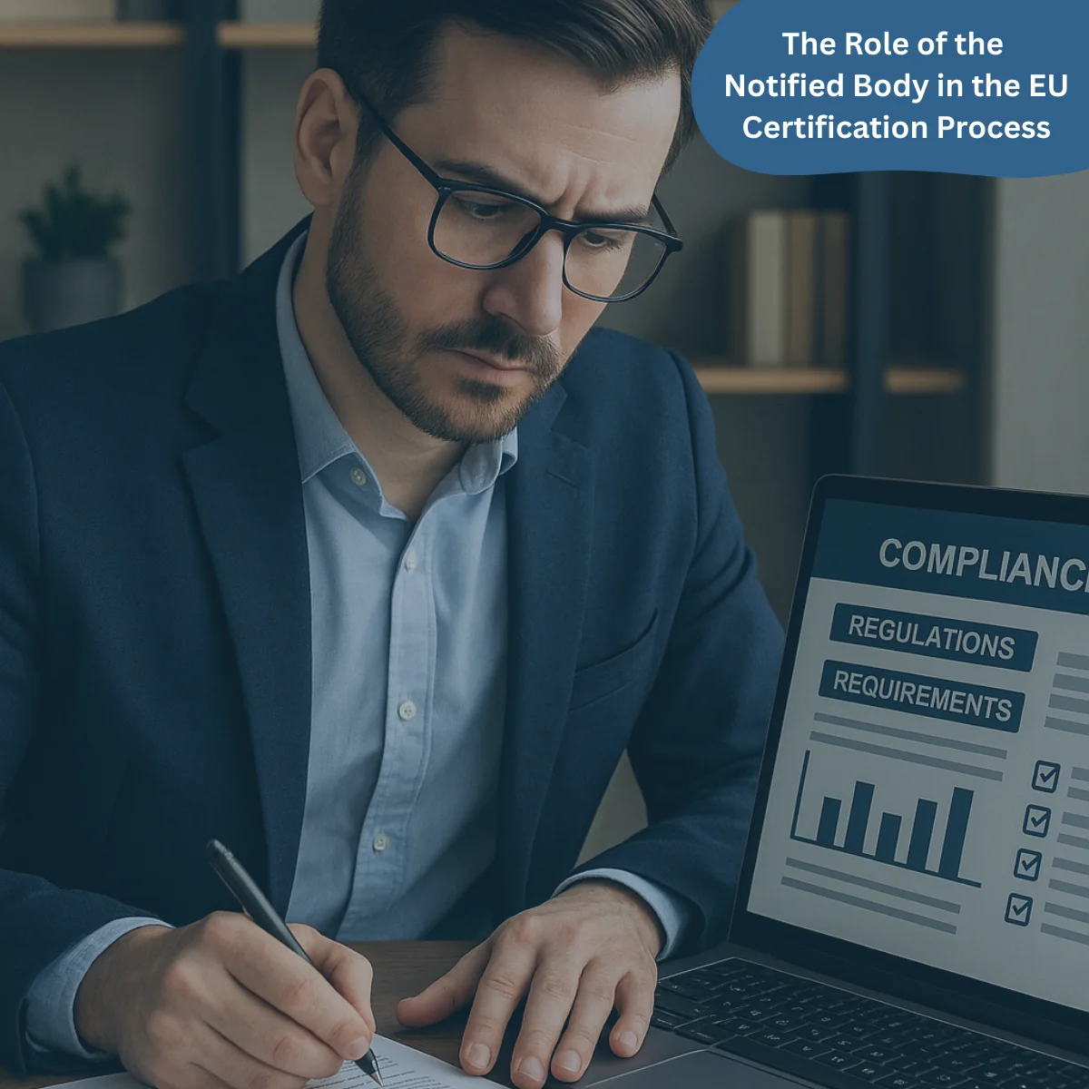 A Notified Body is designated to assess the conformity of Medical Devices with the EU Medical Device Regulation (MDR) or In-Vitro Diagnostic Regulation (IVDR).
