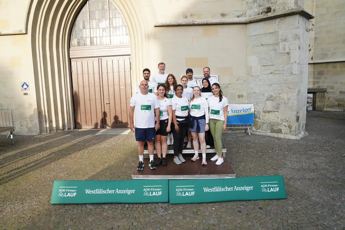 From the office to the starting line: the WQS team at the 2026 AOK Company Run in Hamm. An evening celebrating team spirit.